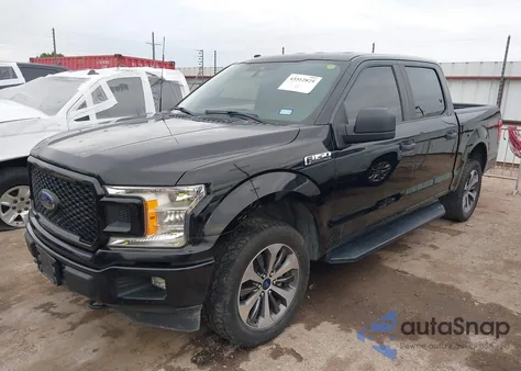 2019 Ford F-150 Xl z USA, uszkodzony, nr VIN 1FTEW1E53KKE34368